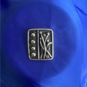 Hand crafted sterling pin or necklace